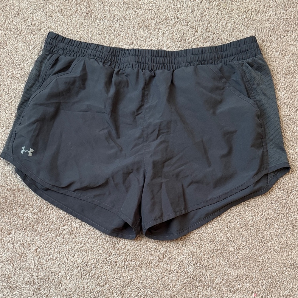 Under Armour Women's Charcoal Athletic Shorts